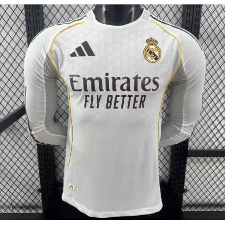 Camiseta Manga Larga RM VERSION JUGADOR Primera Equipación 2024 EUROCOPA