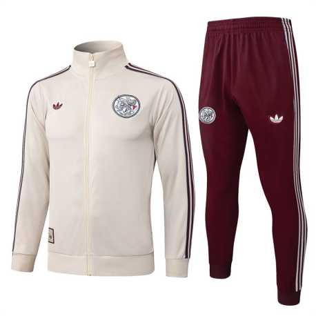 Chandal AJAX 2025 - 2026 cremallera completa chaqueta.
