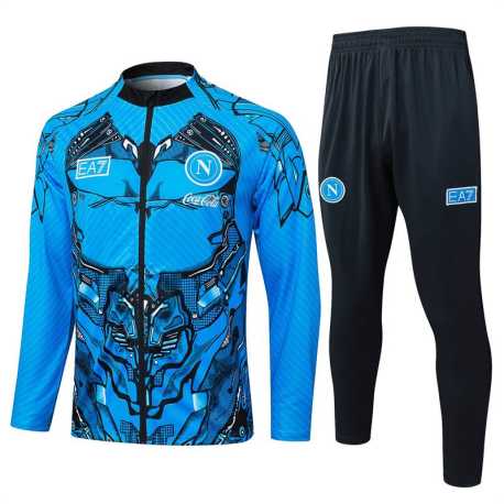 Chandal NAPOLES 2025 - 2026 cremallera completa chaqueta.