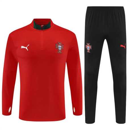 Chandal PORTUGAL 2025 - 2026 media cremallera sudadera.