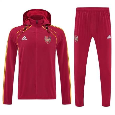 Chandal Arsenal Cortavientos con Capucha 2025 - 2026 pantalon