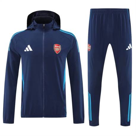 Chandal Arsenal Cortavientos con Capucha 2025 - 2026 pantalon