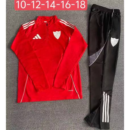 POCO STOCK - Chandal de niño SEVILLA 2025 - 2026 con sueter, manga larga.