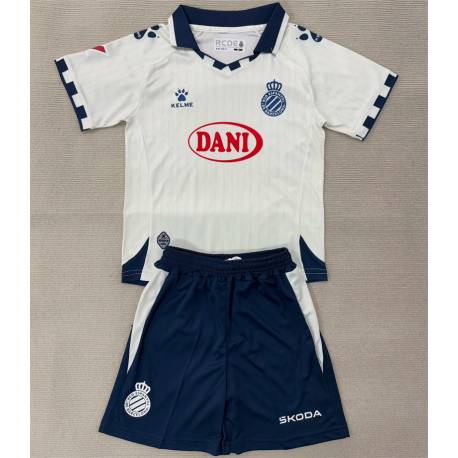 ESPAÑOL Segunda Equipación, 2025 - 2026 poco stock, conjunto completo niños