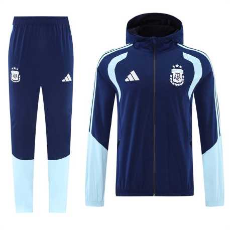 Chandal ARGENTINA Cortavientos con Capucha 2025 - 2026 pantalon