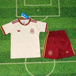 ESPAÑA Filtracion Segunda Equipación MUNDIAL 2026, conjunto completo niños