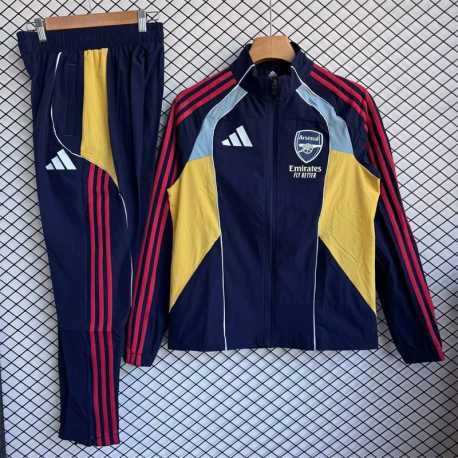 Chandal ARSENAL Cortavientos con Capucha 2025 - 2026 pantalon