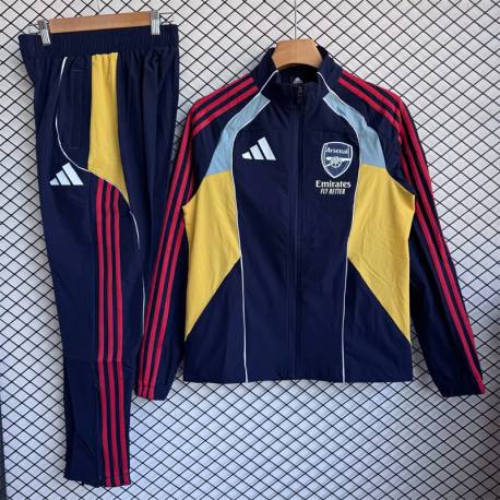 Chandal ARSENAL Cortavientos con Capucha 2025 - 2026 pantalon
