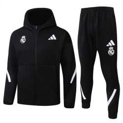 Chandal con Capucha RM 2025 - 2026 cremallera completa chaqueta.