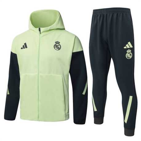 Chandal con Capucha RM 2025 - 2026 cremallera completa chaqueta.