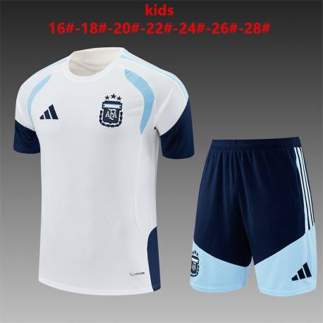 ARGENTINA Entreno Equipación 2025-2026, conjunto completo niños