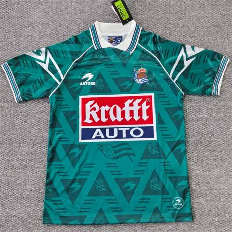 Camiseta REAL SOCIEDAD 95-96 RETRO - POCO STOCK Equipación