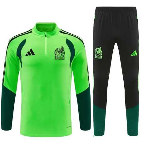 Chandal MEXICO 2025 - 2026 media cremallera sudadera.