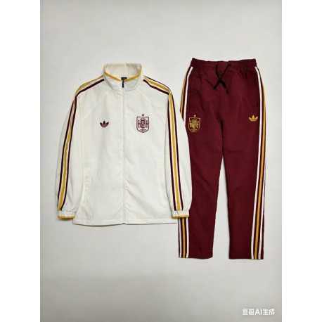 Chandal ESPAÑA Cortavientos con Capucha 2025 - 2026 pantalon