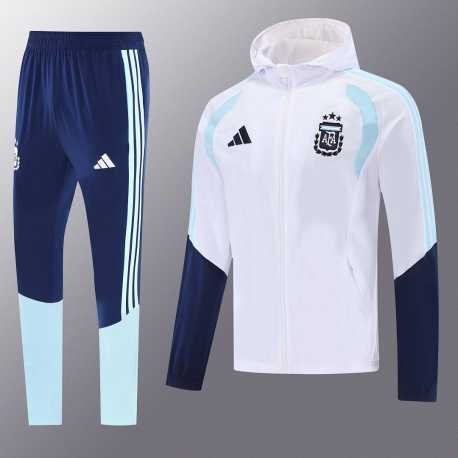 Chandal ARGENTINA Cortavientos con Capucha 2025 - 2026 pantalon