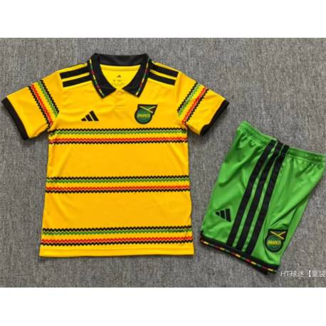 JAMAICA Primera Equipación MUNDIAL 2026, conjunto completo niños