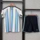 Argentina Primera Equipación 2025-2026, conjunto completo niños
