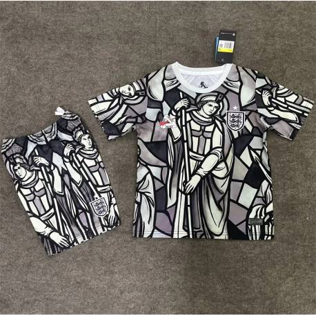 INGLATERRA SEgunda Equipación MUNDIAL 2026, conjunto completo niños