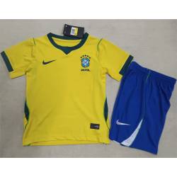 BRASIL Primera Equipación MUNDIAL 2026, conjunto completo niños