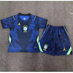 BRASIL Segunda Equipación MUNDIAL 2026, conjunto completo niños