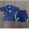 BRASIL Segunda Equipación MUNDIAL 2026, conjunto completo niños