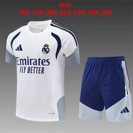 RM Entreno Equipación 2026-2027, conjunto completo niños