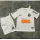Entrega 2-4 días SANTOS RETRO Equipación, Talla 26 - conjunto completo niños. NEYMAR JR 11