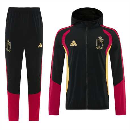 Chandal BELGICA Cortavientos con Capucha 2025 - 2026 pantalon
