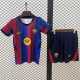BARCELONA FILTRACION primera Equipación 2026-2027, conjunto completo niños
