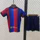 BARCELONA FILTRACION primera Equipación 2026-2027, conjunto completo niños