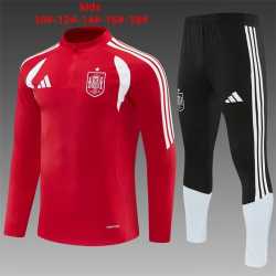 Chandal de niño ESPAÑA 2026 RED con sueter manga larga