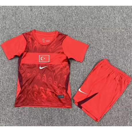 Turquia Primera Equipación MUNDIAL 2026, conjunto completo niños