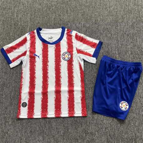 PARAGUAY Primera Equipación MUNDIAL 2026, conjunto completo niños