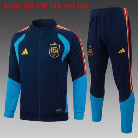 Chandal de niño ESPAÑA 2026 WCU con Chaqueta cremallera completa manga larga
