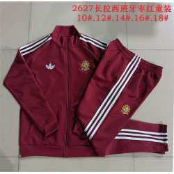 Chandal de niño ESPAÑA 2026 WCB con Chaqueta cremallera completa manga larga