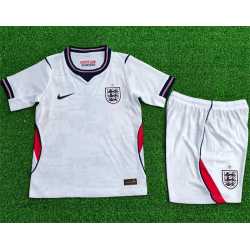 INGLATERRA VERSION JUGADOR Primera Equipación MUNDIAL 2026, conjunto completo niños