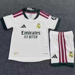 RM VERSION JUGADOR Primera Equipación 2026 2027, conjunto completo niños
