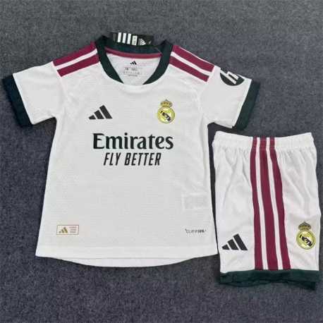 RM VERSION JUGADOR Primera Equipación 2026 2027, conjunto completo niños