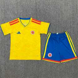 COLOMBIA Primera Equipación MUNDIAL 2026, conjunto completo niños