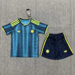COLOMBIA Segunda Equipación MUNDIAL 2026, conjunto completo niños