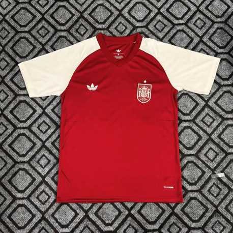 Camiseta Seleccion España MUNDIAL 2026 PREPARTIDO Equipacion