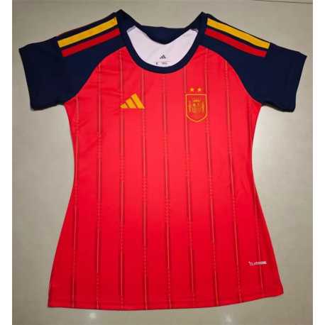 Camiseta Mujer ESPAÑA 2 ESTRELLAS Primera Equipación 2026 MUNDIAL