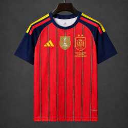 Camiseta FINAL Seleccion España 2 ESTRELLAS MUNDIAL 2026 Primera Equipacion