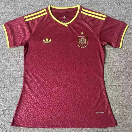 Camiseta Mujer ESPAÑA Tercera Equipación 2026 MUNDIAL