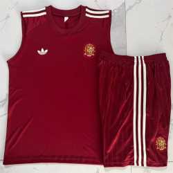 Equipacion Adulto completa ESPAÑA SELECCION Prepartido Sin Mangas Equipación MUNDIAL 2026
