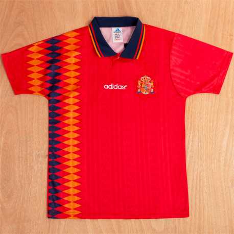 Camiseta ESPAÑA 2002 RETRO - POCO STOCK Equipación