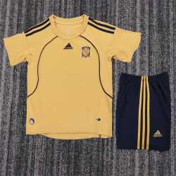 ESPAÑA 2008 Retro Equipación poco stock, conjunto completo niños