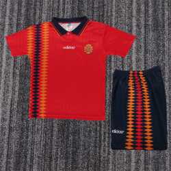 ESPAÑA 1994 Retro Equipación poco stock, conjunto completo niños