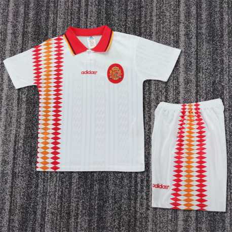 ESPAÑA 1994 Retro Equipación poco stock, conjunto completo niños