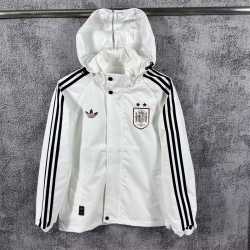 POCO STOCK - Chaqueta Cortavientos 2 ESTRELLAS ESPAÑA MUNDIAL 2026 cremallera completa.